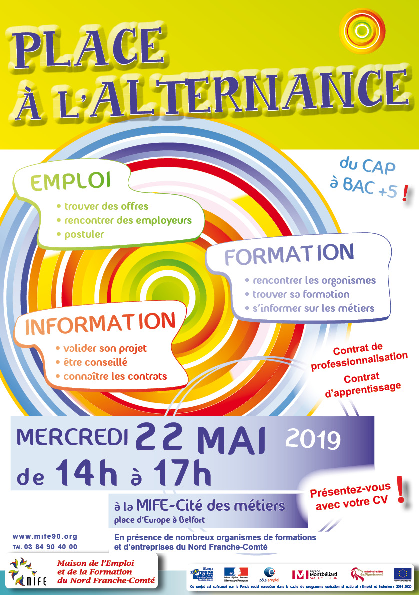 Place  l'alternance le 22 mai