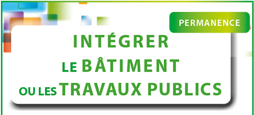 Intégrez le bâtiment et les travaux publics